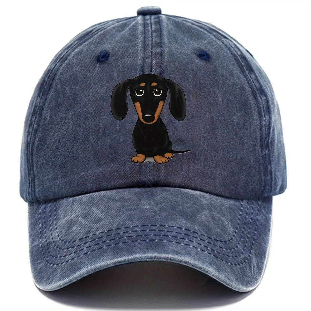 Doxie Days Washed Baseball Cap