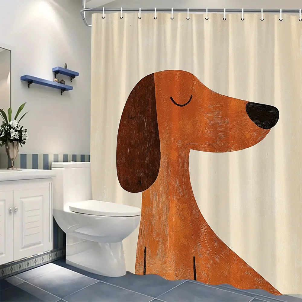 Dreaming Doxie Shower Curtain
